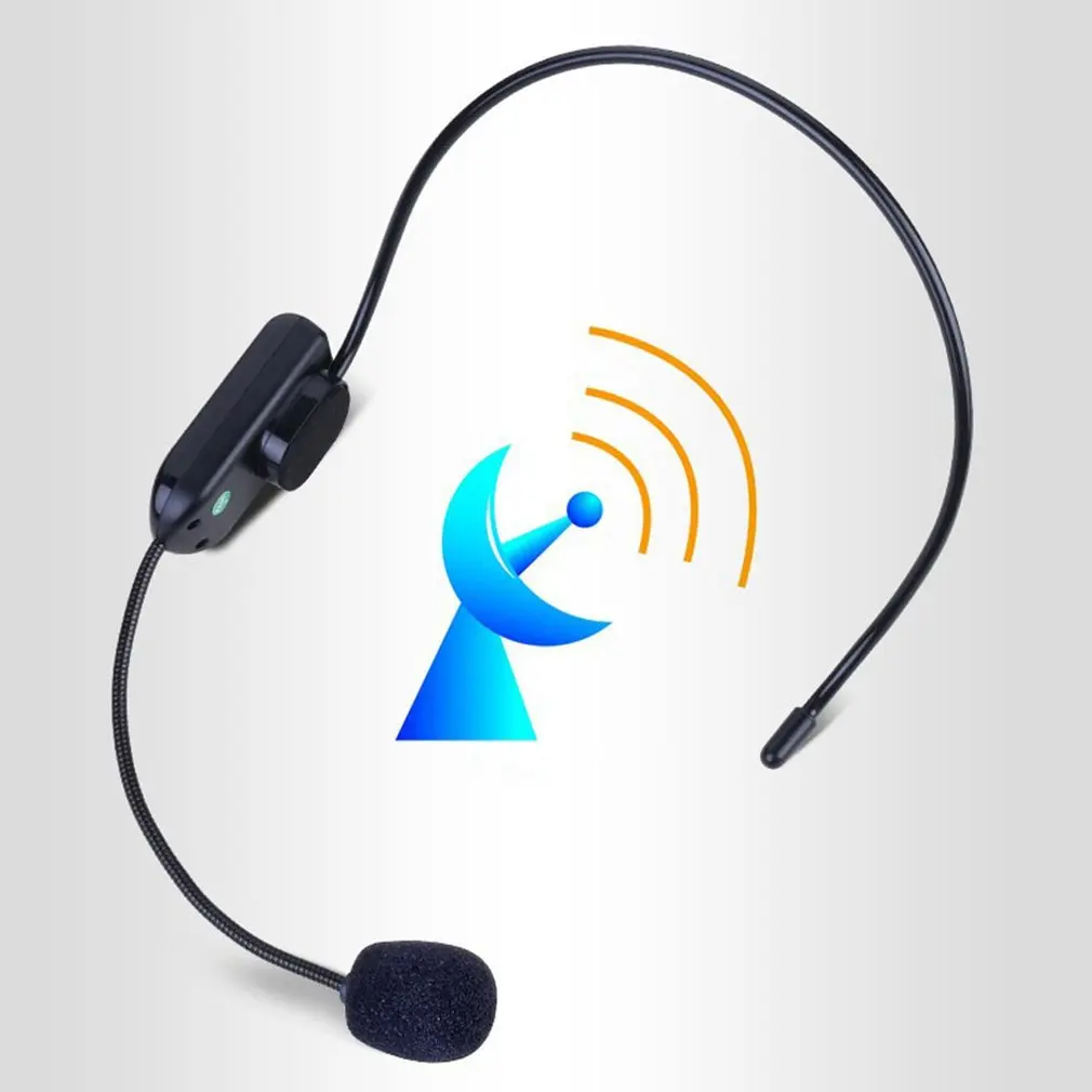 

Mini Portable 2.4G Wireless Microphone Headphones Amplifier Radio Microphone for PC Speaker Teacher Conference Guide