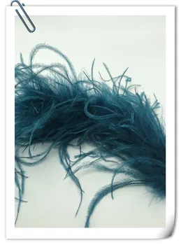 

Top quality 3layer turquoise OSTRICH FEATHER BOA/scarf/strip feather boas natural ostrich plumes for Party/Costume/Shawl/Crafts