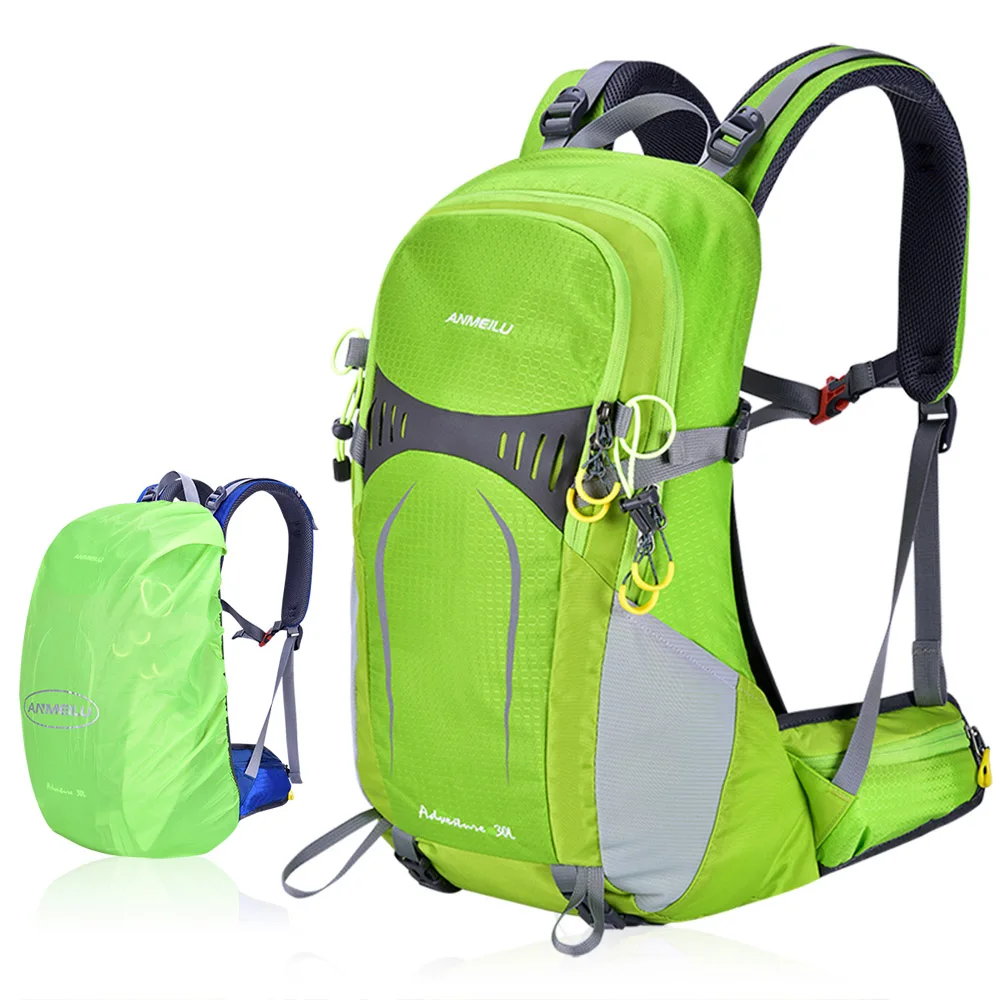 

Camping Hiking Backpack Sport Bag Internal Frame Waterproof Lightweight Outdoor Sport Travel Daypack Rucksacks Mountain Bag 30L