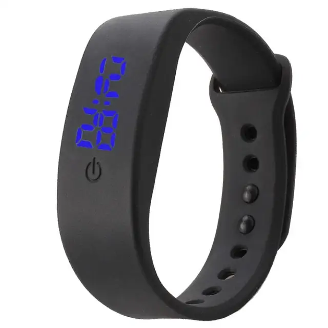 BAOLANDEWomens Mens Rubber LED Watch Date Sports Bracelet Digital Wrist Watch Oc BAOLANDEWomens Mens Rubber LED Watch Date Sports Bracelet Digital Wrist Watch Oc
