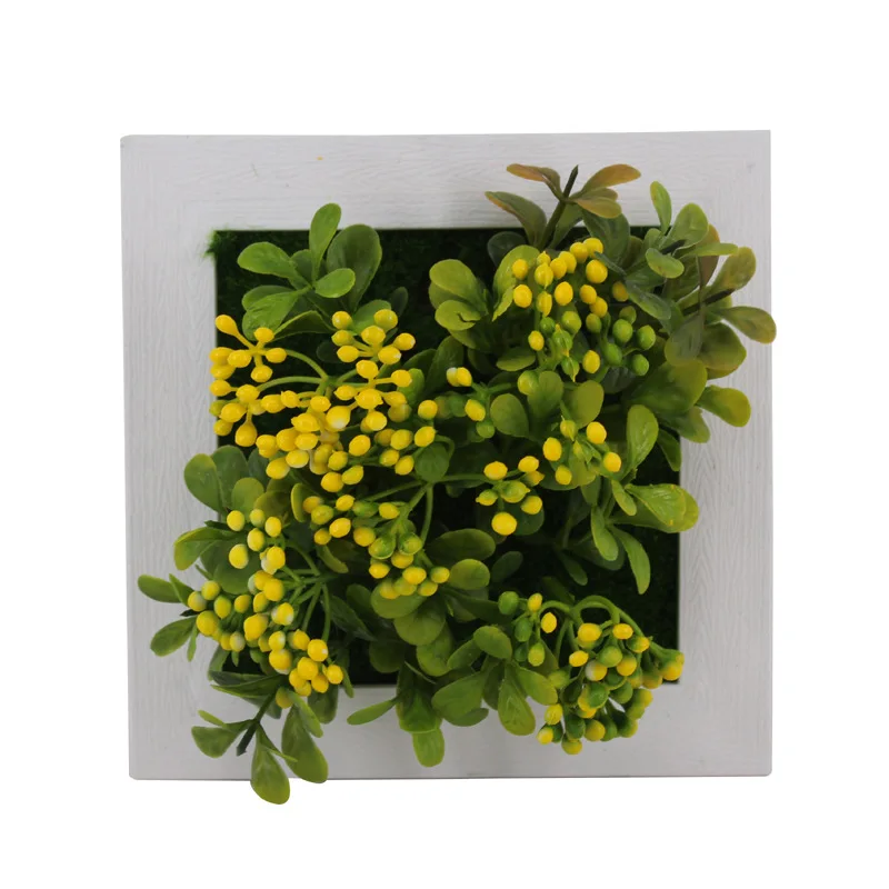Моделирование 3D растения Страна Стиль стены стикеры Висячие искусственный цветок из пластика рамки для картин магазин Новогоднее украшение подарок - Цвет: 40A