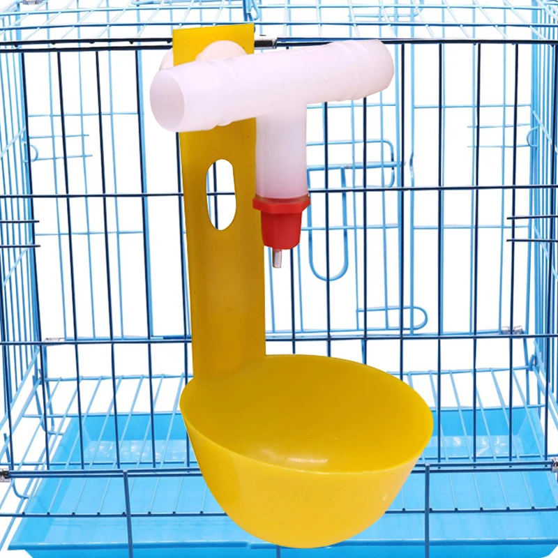 

Registered Mail 10 Sets Of High-quality Chicken Tee With Hanging Cup Drinkers Precision Workmanship And Durable