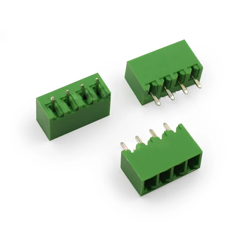 10pcs Plug-in Terminal 2EDG 3.81MM 2P/3/4/5/6/7/8/9/10/12P13P/14P/15P/16P Straight pin