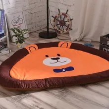 145 см Прекрасный мультфильм круговой коврик для ползания нескользящая Коврик детская игра коврики круглые декоративный коврик подарок ребенку