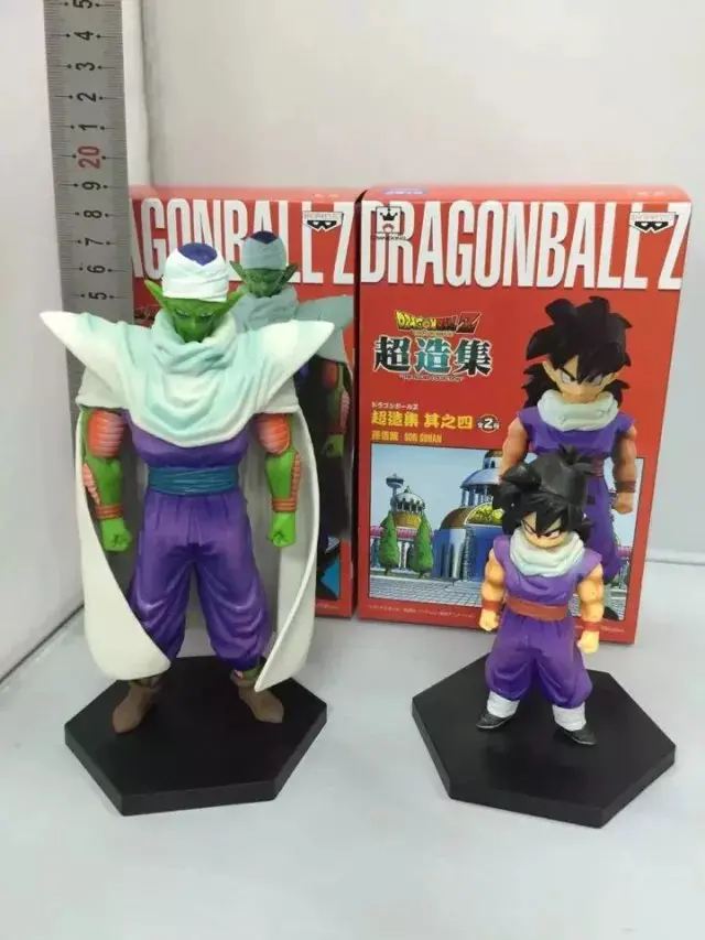 HKXZM Аниме фигурки 2 шт./компл. Dragon Ball Z Son Gohan Piccolo ПВХ фигурка игрушки Коллекционная