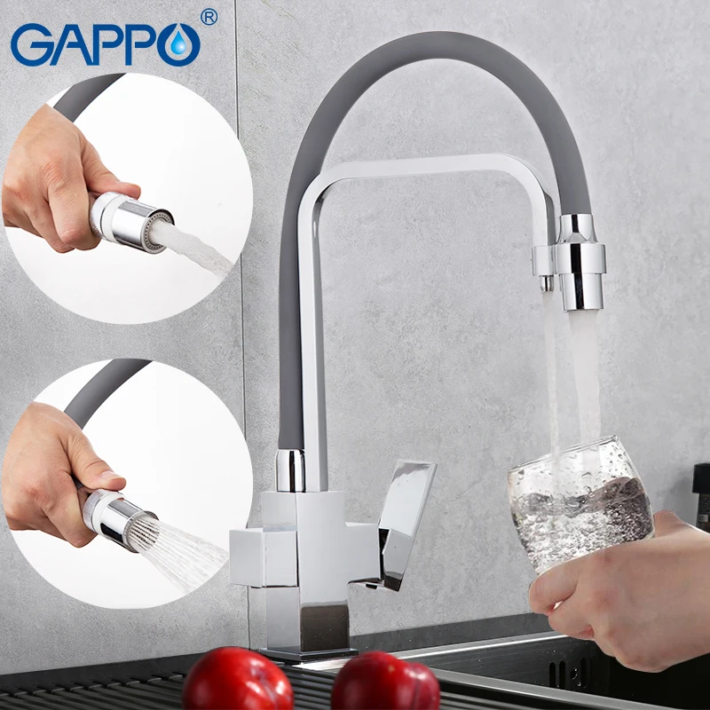 Buy GAPPO water filter taps water mixer Brass kitchen