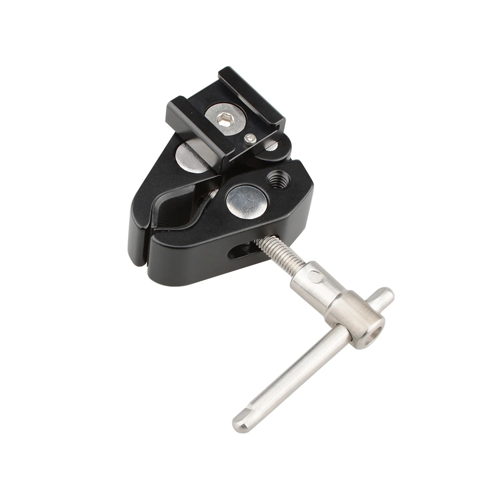 CAMVATE Super Clamp With Thread Hole Hot Shoe Mount _5