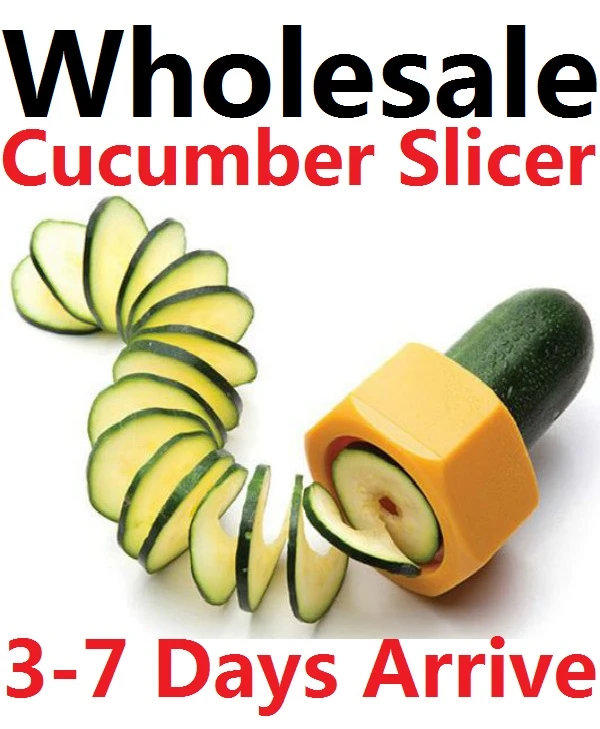Brand New Spiral Cucumber Slicer Vegetable Fruit Twister Cutter Kitchen