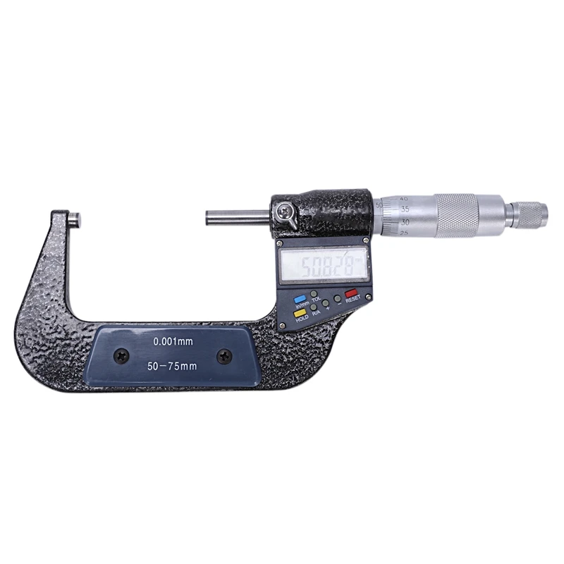 

Digital Micrometer 0.001Mm Electronic Micrometer Caliper Gauge Chrome Plated Outer Diameter Micrometer