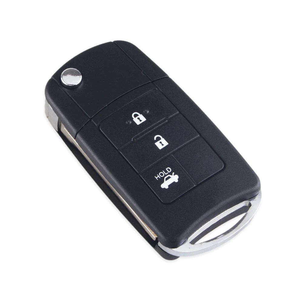 Dandkey откидной складной 3 кнопки модифицированный для Toyota Prius Vios RAV4 Crown Camry 2012 2014