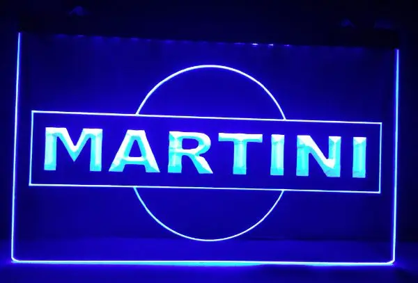 Домашнее украшение Martini Настенный декор пиво NR бар паб клуб светодиодный