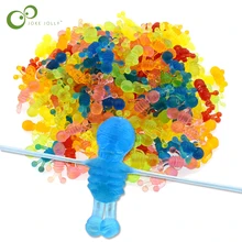 Yaratıcı çocuklar parti kaynağı iyilik çok renkli Mini yapışkan jöle sopa tokat Squishy yapışkan iskelet oyuncak GYH