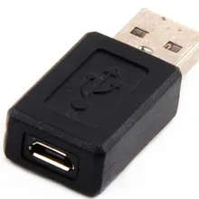 100 шт./лот USB мужчина к Micro USB кабель для передачи данных B Женский разъем адаптера конвертера