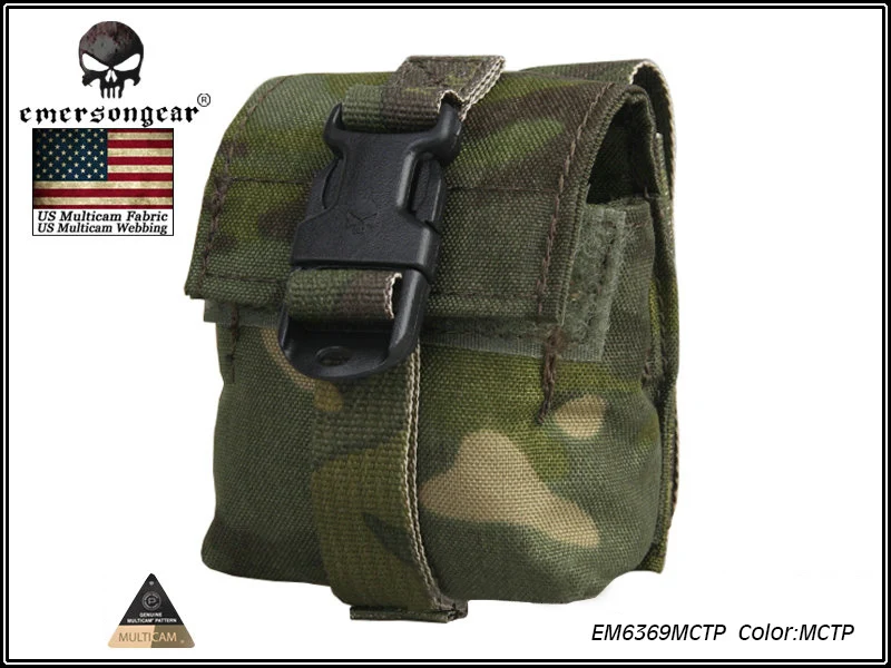 Emerson шестерни LBT Стиль Один Осколочная Граната сумка Molle Военная страйкбол Painball Combat gear EM6369 сумки для отдыха - Цвет: MCTP