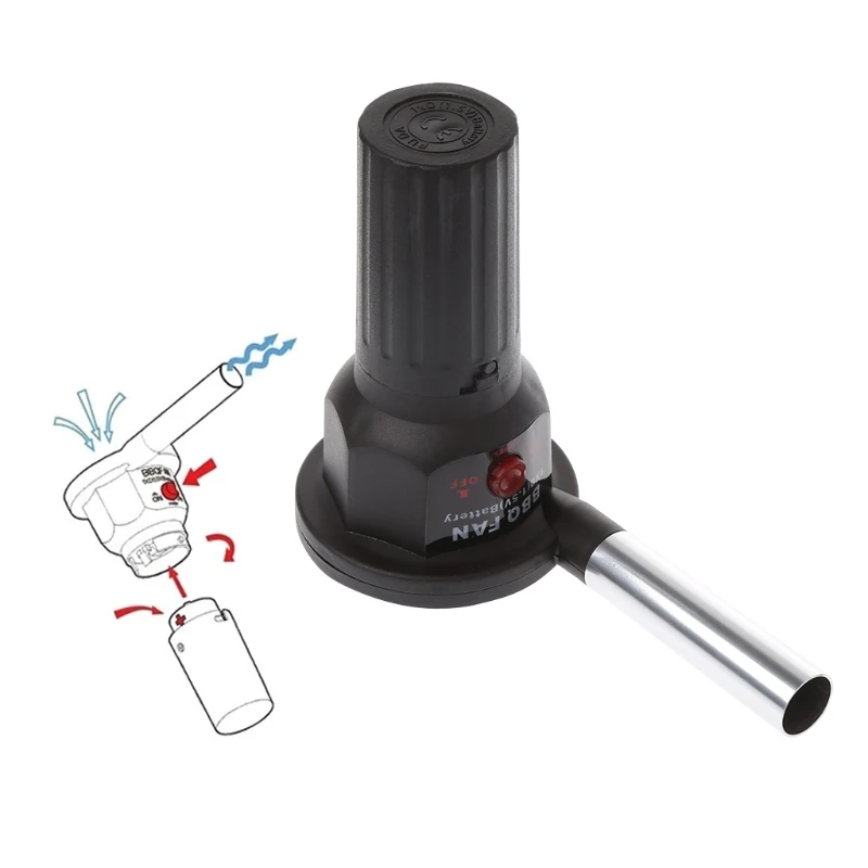 

Outdoor barbecue essential Electricity BBQ Picnic Barbecue Fan Air Blower