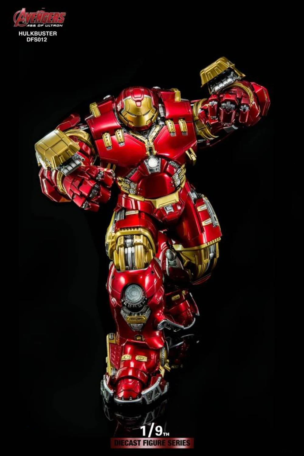 King Arts 1/9 Movie Series Iron Man 1/9 DFS012 Avengers 2MK44 Hulkbuster Diecast Figure Toy