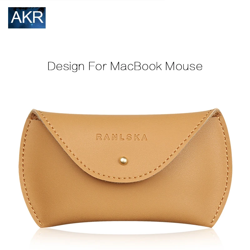 

Leather Pouch Mouse Bag Sleeve Case for Macbook 2016 New Fashion