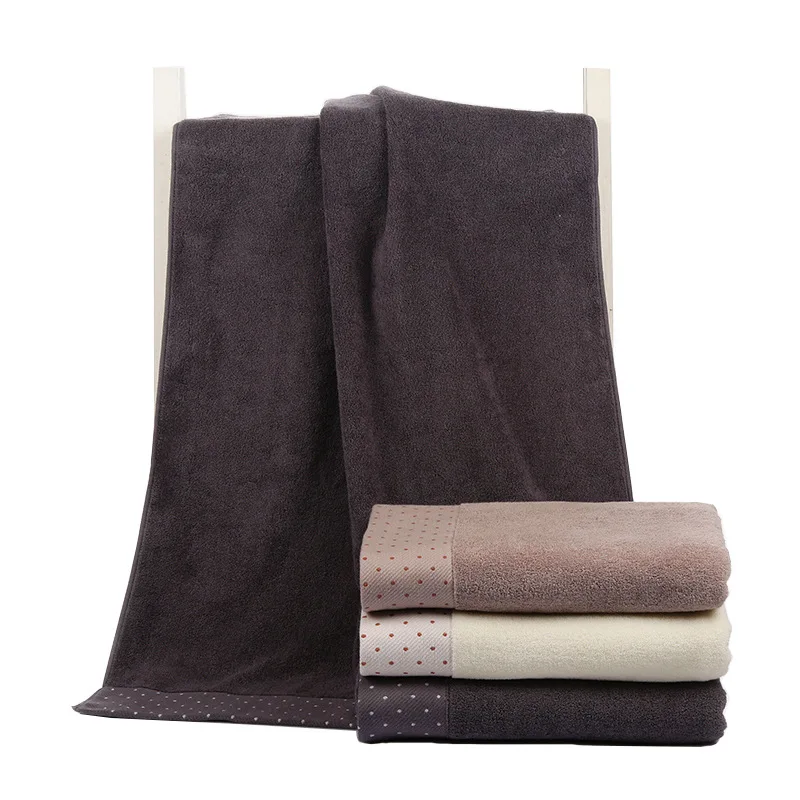 2018 All cotton jacquard bath towel, hotel sauna bath beauty club beach family bath towelin