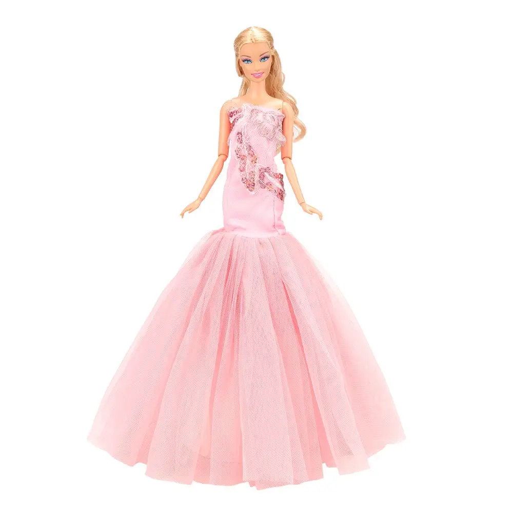 Handmade Fashion Dress White Lace Dress Mini Gown For 11.5 inches Doll