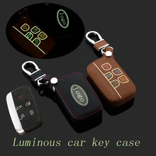 Автомобильный брелок из натуральной кожи, брелок для Land Rover a9 range rover freelander Evoque, чехол для ключей, аксессуары