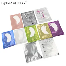 50 пар/упак. в форме лодки женские накладки под глаза патчи для наращивания ресниц бумажные наклейки для ресниц патчи инструменты для макияжа