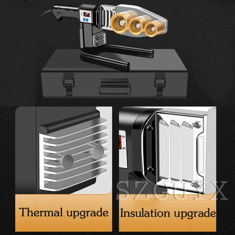 220V Бытовая водопроводная труба формирователь, гидроэнергетическая Инженерная ppr машина расплава, термоплавкий сварочный водопровод тепловой контейнер
