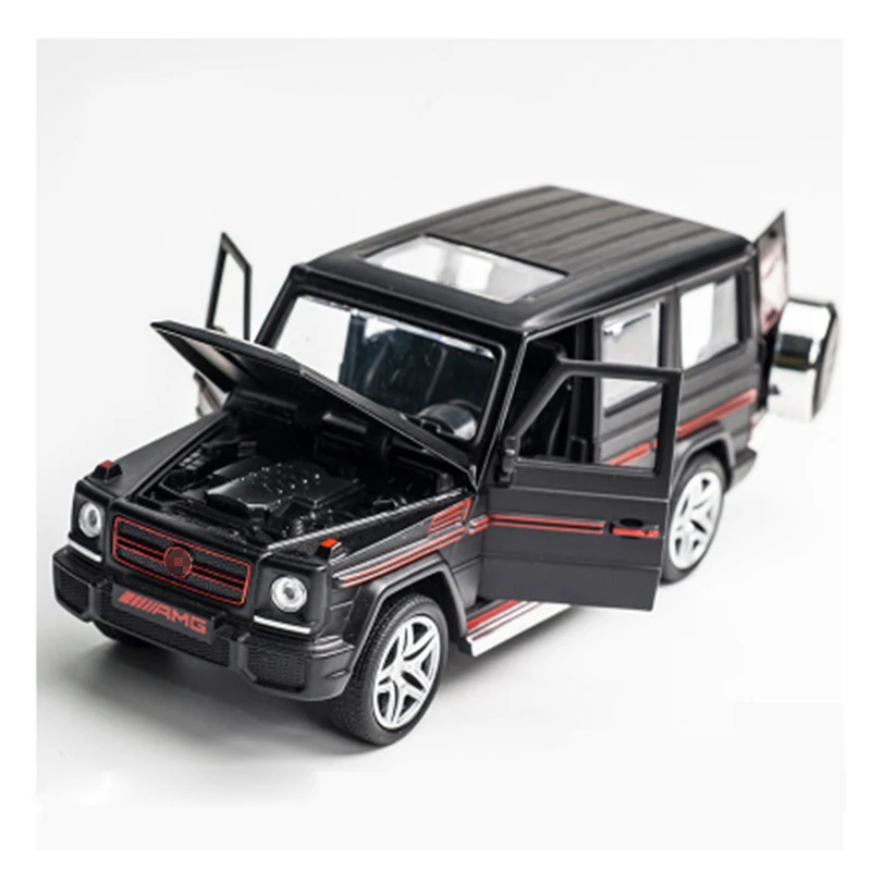 

KIDAMI 1:32 Alloy MINIAUTO Benz G65 SUV amg Diecast car Model free shipping boy Collection Gift toys for children siku