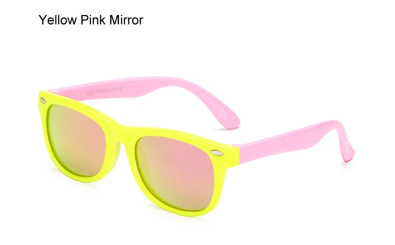 Ralferty Дети Мальчики TR90 небьющиеся поляризационные солнцезащитные очки Детская безопасность для девочек Polaroid UV400 Зеркальные Солнцезащитные очки Спортивные oculos