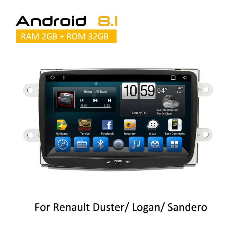 

Android Octa Core car music system in car dvd multimedia player double din stereo for Renault Duster Logan Sandero 2012 2013