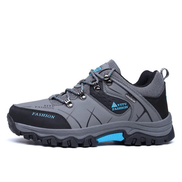 

Men Profession Hiking Shoes Waterproof Anti-Skid Outdoor Trekking Shoes High Quality Climbing Sports Shoes Plus Size