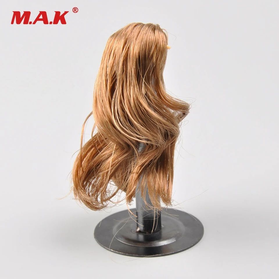 1//6 Parrucca di capelli donna SCALA 3.0 Nuovo Multi Colori per 12/" TESTA SCOLPIRE 7 Donna