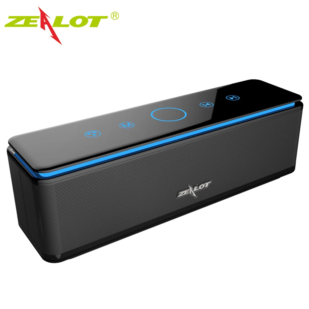 

ZEALOT S7 Touch Control Bluetooth Wireless Speakers 4 Drivers Audio Home Theatre 3D Stereo System Computer Phones Speakers