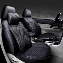 Спереди и сзади) специальный кожаный сидений автомобиля для Landrover все модели Range Rover Freelander Discovery Evoque авто аксессуары
