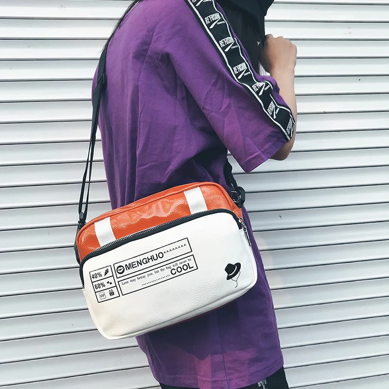 Menghuo High Quality Small Ladies Messenger Bags Leather Shoulder Bag Women Crossbody Bag for Girl Brand Women Handbags Panelled (39)