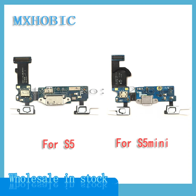 5 шт./лот USB зарядное устройство Порт гибкий кабель для Samsung Galaxy S5 mini i9600 G900F G800F