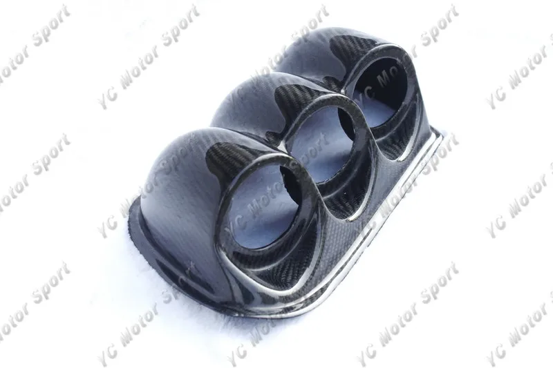 2001-2007 Mitsubishi Lancer Evolution 7 8 9 LHD Triple Dash Gauge Pod CF Option in 52 or 60mm (3)