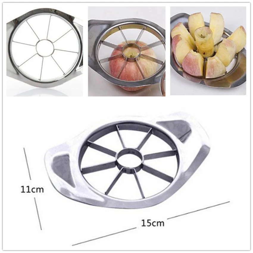 304 Stainless Steel Fruit Slicer Apple Corer Pear Cutters Knife Peeler