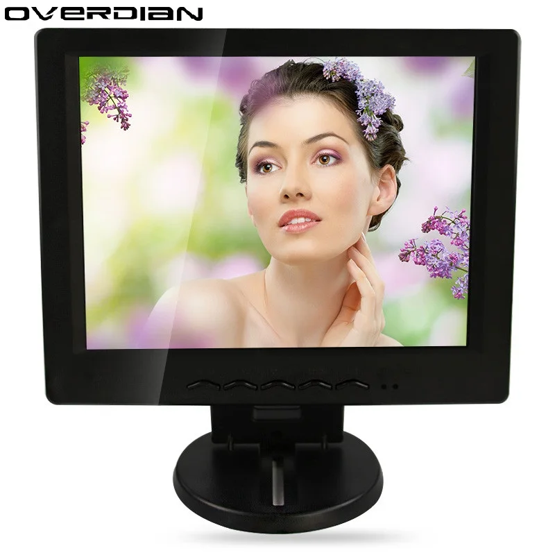 

12/12.1" VGA/AV/HDMI/TV Connector Plastic Shell Monitor Song Machine Cash Register Square Screen Lcd Monitor1400*1050