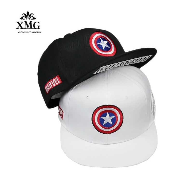 Captain America Caps Marvel Snapback Kappen Basecaps Baseballscaps Gorra Hat Cap 