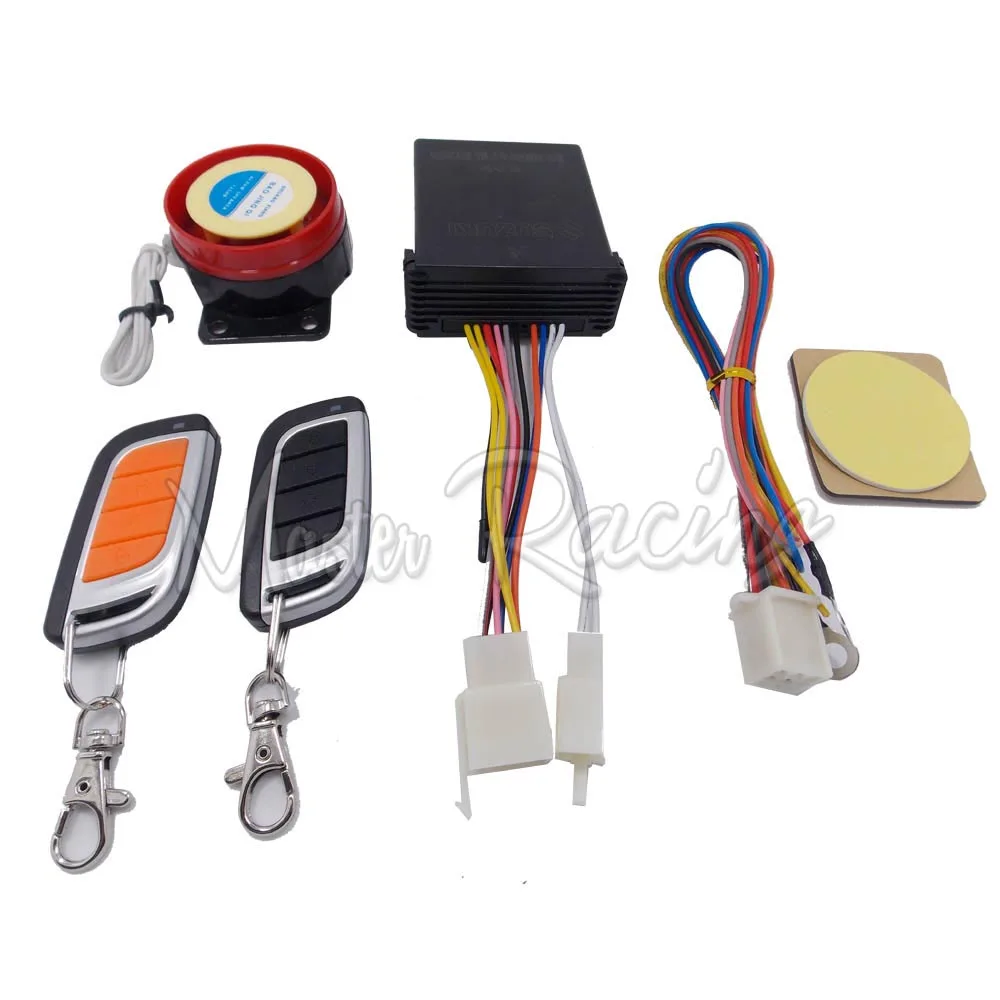 Motorcycle Alarm System Anti theft Security Alarm Remote Control