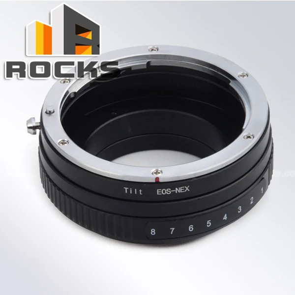 Tilt Adjustable aperture Mount Adapter Ring Suit For Canon E.OS Lens Sony NEX Camera NEX-5T NEX-3N NEX-6 NEX-5R NEX-F3 NEX-7