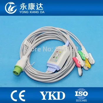 

Compatible for FUKUDA DENSHI ECG cable 5-lead IEC Clip