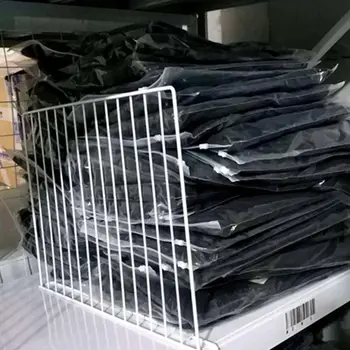 

Closet Shelf Dividers Wardrobe Partition Shelves Divider Clothes Shelving Storage Organizer Rack Clapboard 50x40cm