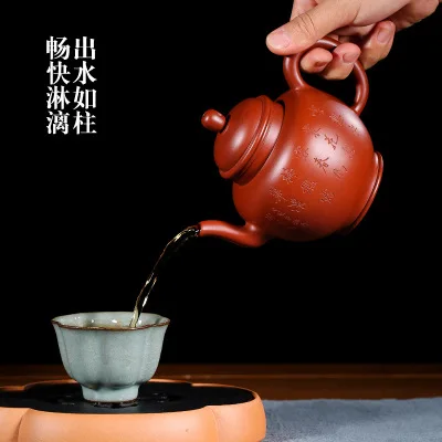 410cc аутентичный горшок Yixing Dahongpao Zisha знаменитый ручной работы дворцовый