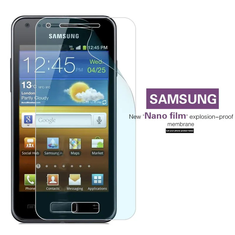 Нано мягкая пленка для Samsung Galaxy S Advance реле 4G ProT699 Duos 2 Epic Lite Luxury Edition S8 Active S5 S9 Plus + |