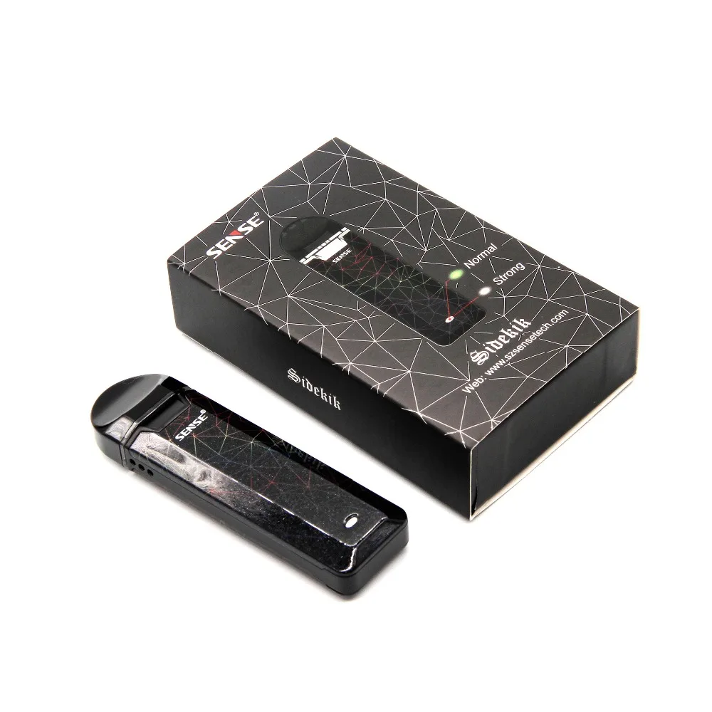 

Sense Sidekik Pod Starter Kit 460mAh Buil-in Battery with 2ml Capacity Pod & Air-draw Switch Electronic cigarette Vape KIT