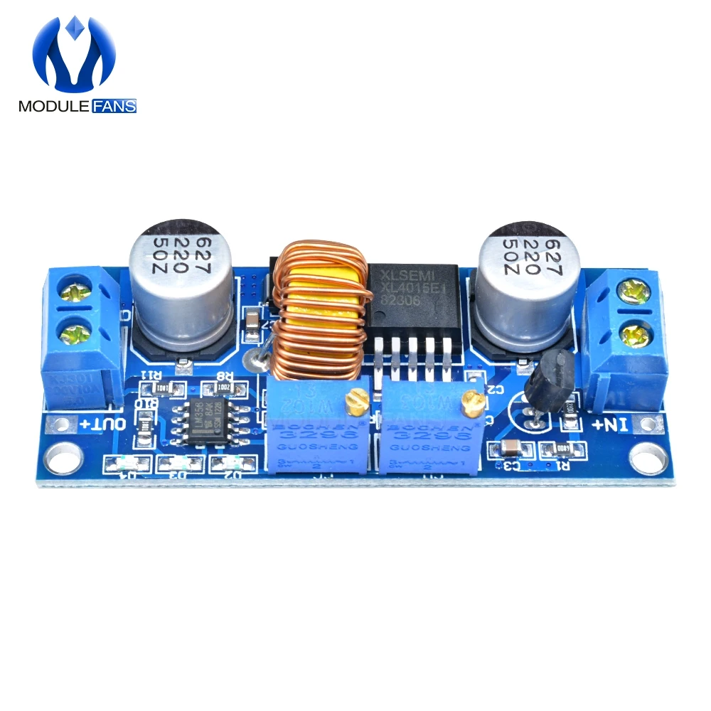 5A литиевое зарядное устройство CV CC понижающий модуль питания светодиодный драйвер плата обратная полярность защита от короткого тока