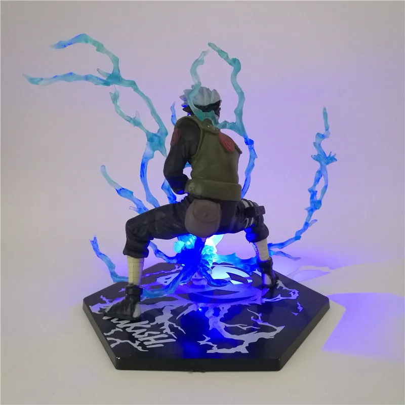 Аниме лампа Какаси Наруто Luminaria детский светодиодный ночник экшн фигурка 3D