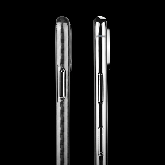 Обновление не влияет на сигнал Настоящее углеродное волокно полный край чехол ультра-светильник крышка для iphone XR XS MAX 8 7 6s карбоновый чехол