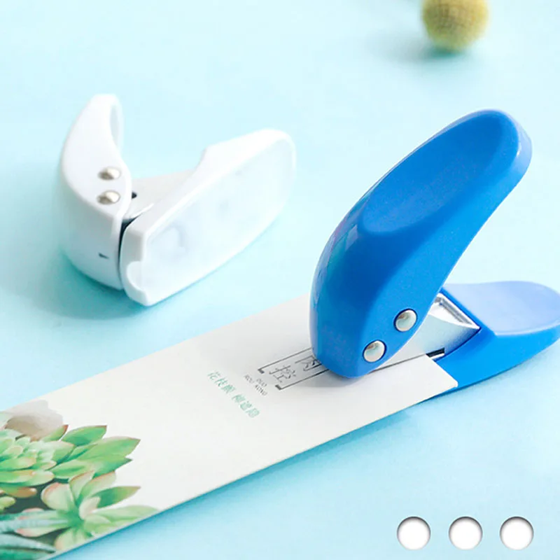 

1Pcs 12mm Deep Scrapbooking Pocket-size Paper Punch Hole Tools Single Hole Office School Supplies Craft Paper Punch Mini Manual